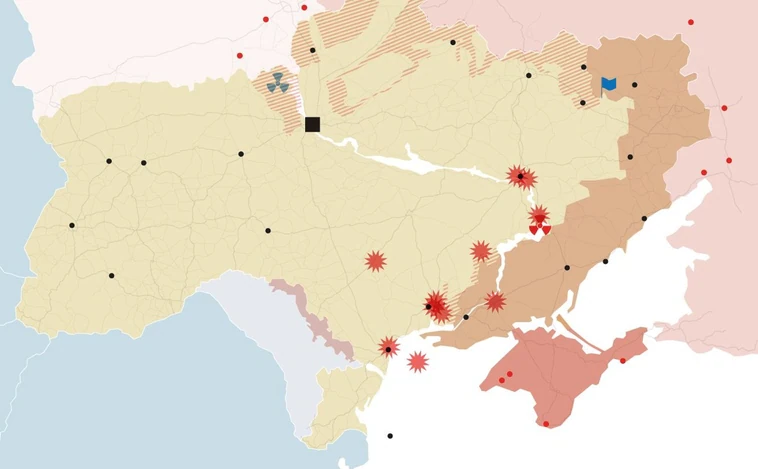 Mapa De La Guerra En Ucrania Hoy: Así Evoluciona El Conflicto