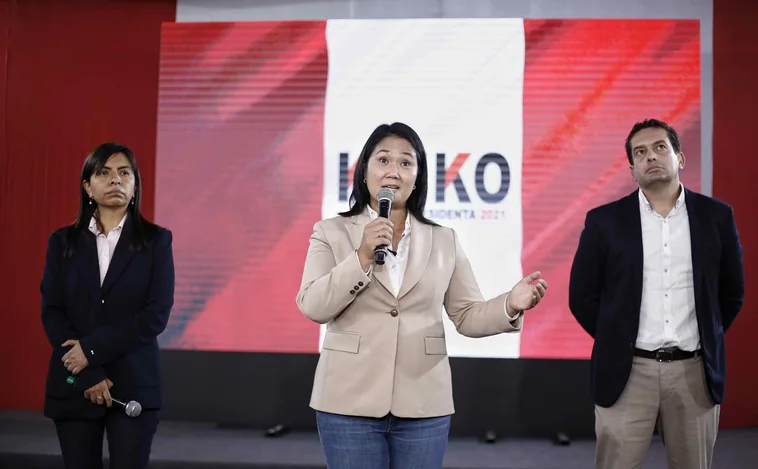 Keiko Fujimori denuncia que aparece como fallecida en el censo oficial peruano