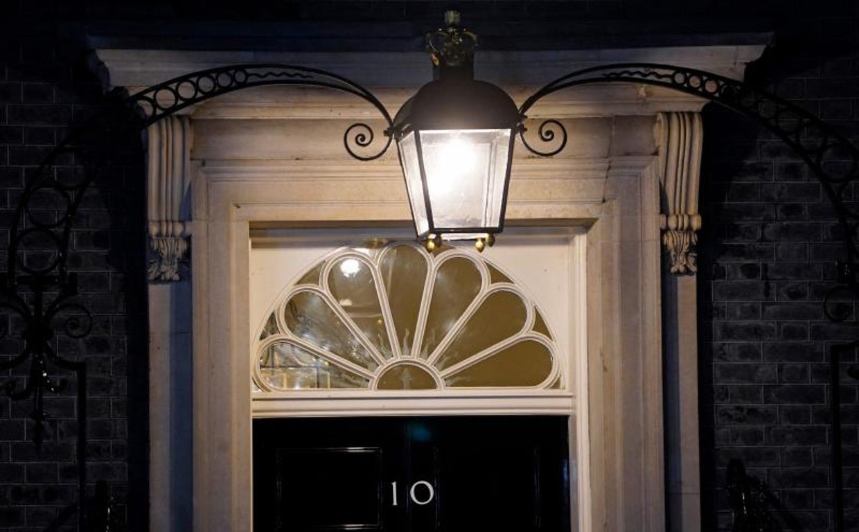 La residencia oficial del 'premier' británico, el 10 de Downing Street