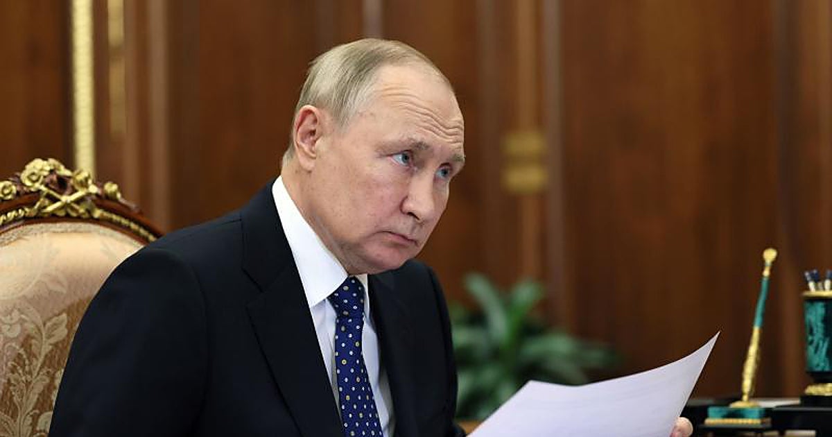 Putin durante una reunión en el Kremlin el 24 de octubre