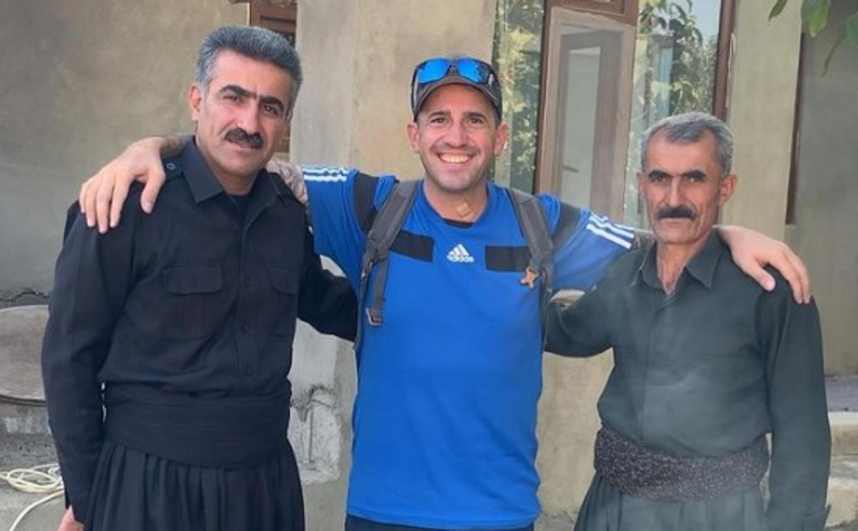 Santiago Sánchez, en Irán, en el último post subido a Instagram