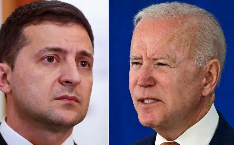 Biden insta a Zelenski a aceptar una negociación directa con Putin