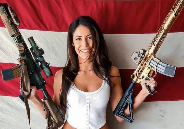 Anna Paulina Luna, una exmodelo trumpista y amante de las armas llega al Congreso de EE.UU.