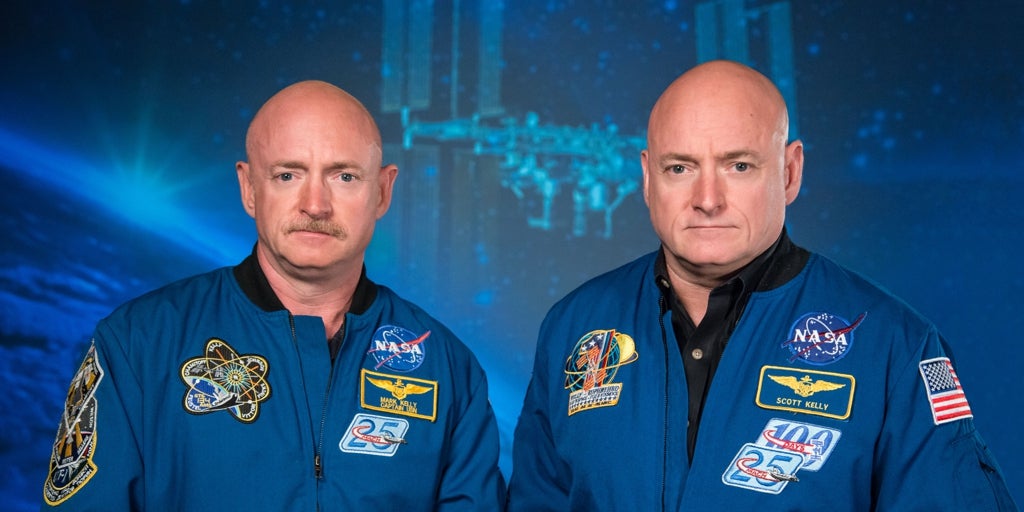 fighter pilot, astronaut and science experiment