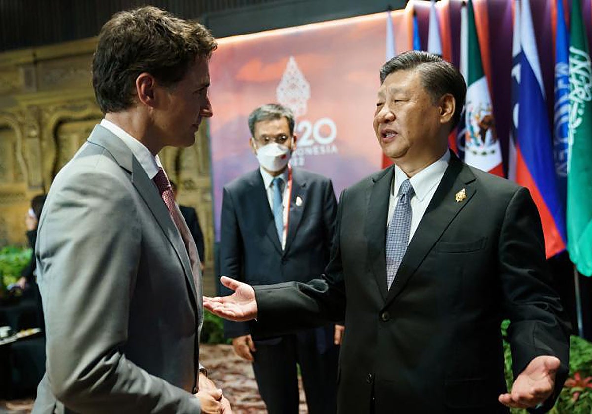 Xi Jinping abronca a Trudeau: «Si eres honrado, debemos comunicarnos con respeto»