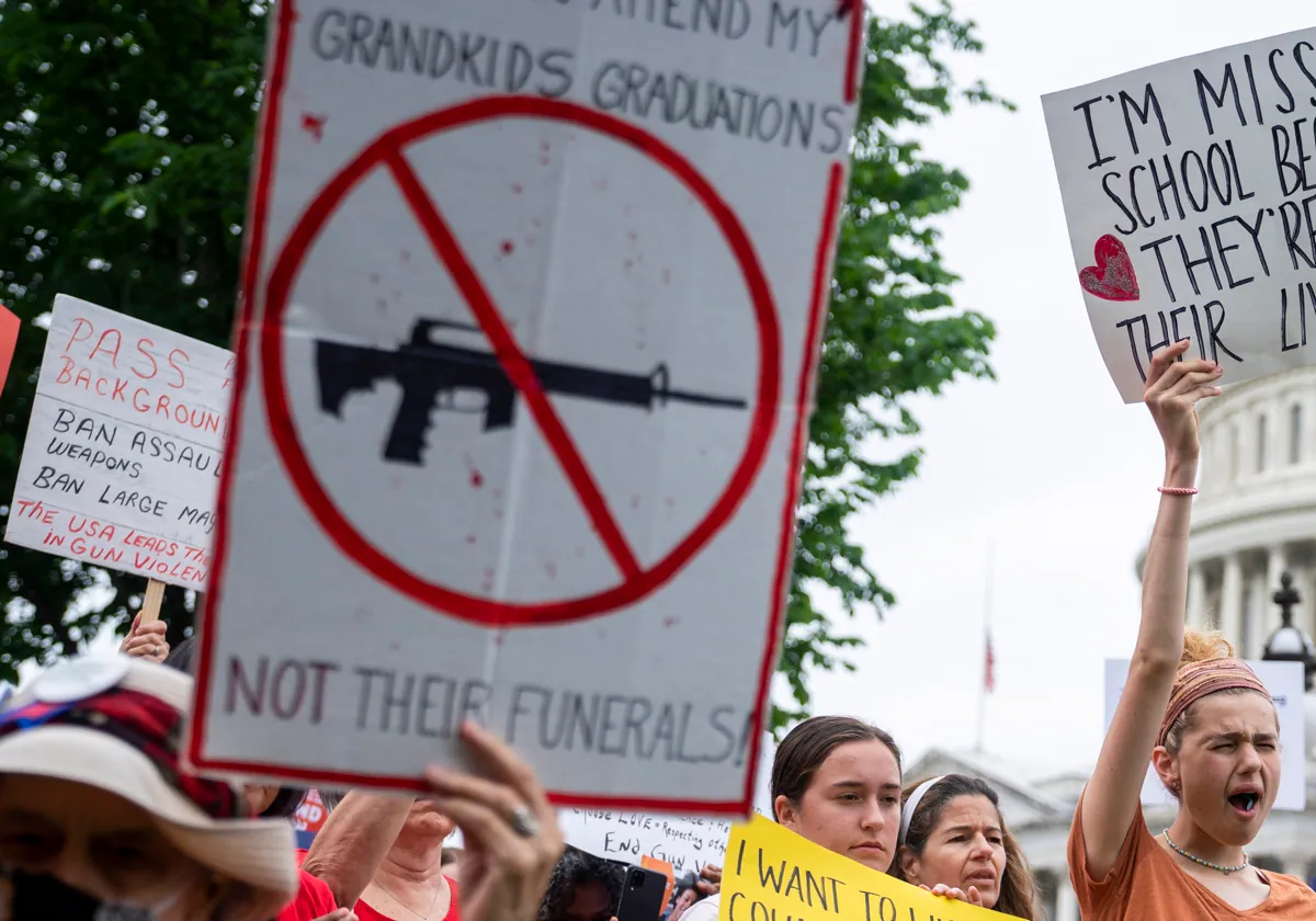 Protestas contra las armas en Estados Unidos