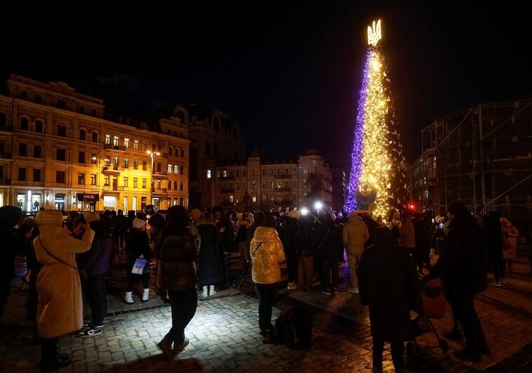 Los ucranianos viven las Navidades con miedo y tristeza: «Mucha gente ha perdido a sus familias»