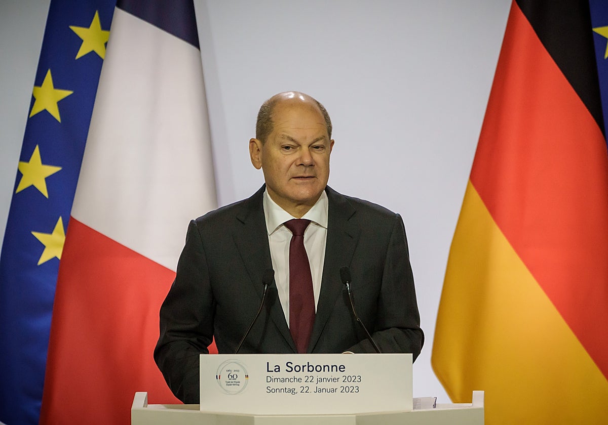 El presidente alemán, Olaf Scholz