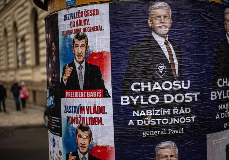 Las presidenciales checas, convertidas en un referéndum sobre la participación en la guerra