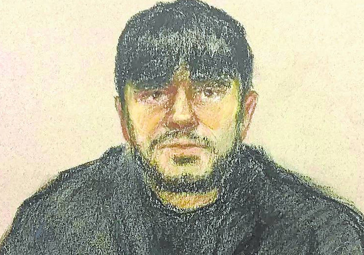 El detenido compareció en el juicio a través de videollamada