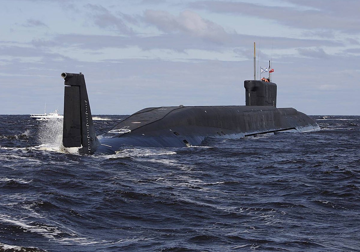 El submarino nuclear ruso Yuri Dolgoruky en una imagen de 2009