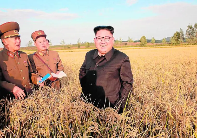 Kim Jong-un ordena una «transformación radical» de la agricultura norcoreana ante la escasez de alimentos