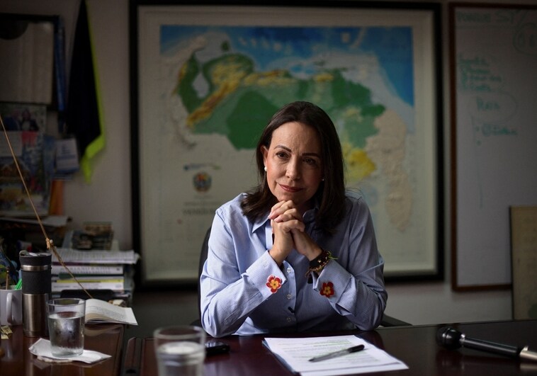 La opositora venezolana María Corina Machado