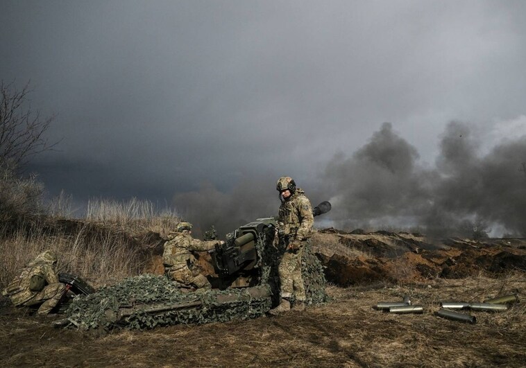 Las fuerzas ucranianas, preparadas para una contraofensiva desde Bajmut