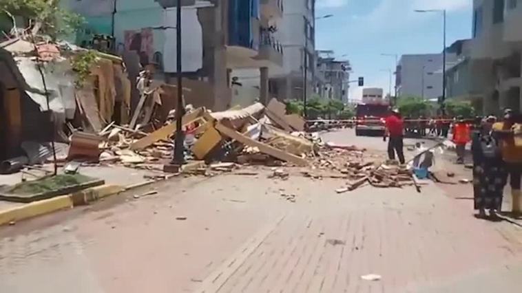 Dos terremotos sacuden Ecuador