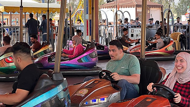 Parque de atracciones en la Isla de Bagdad