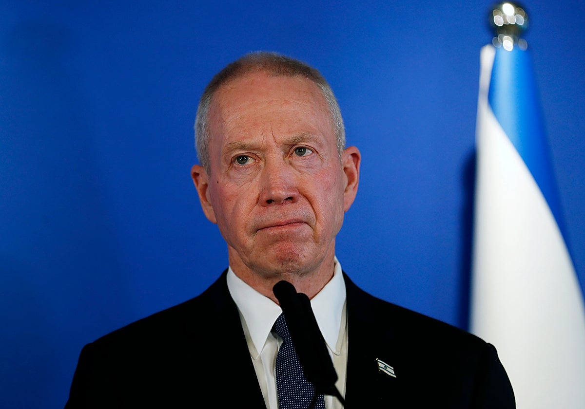 El ministro de Defensa israelí, Yoav Gallant
