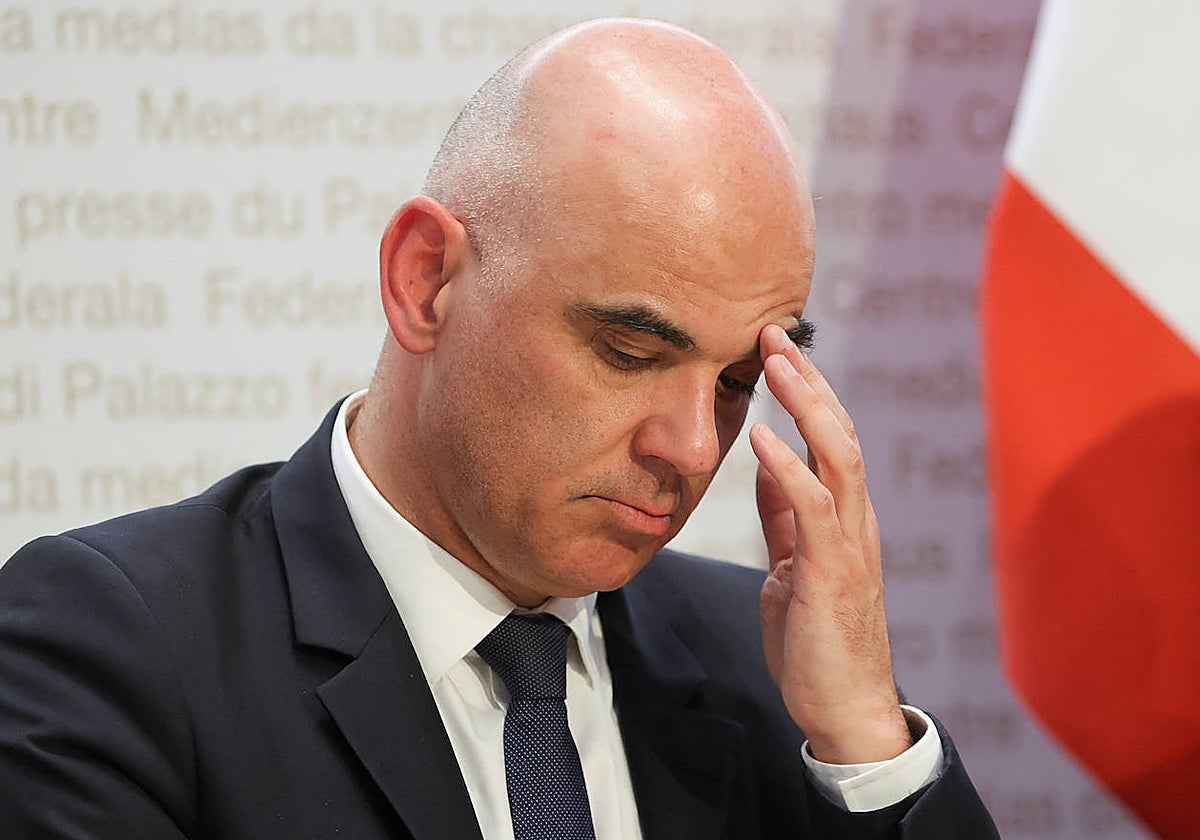 El presidente de la Confederación Suiza, Alain Berset