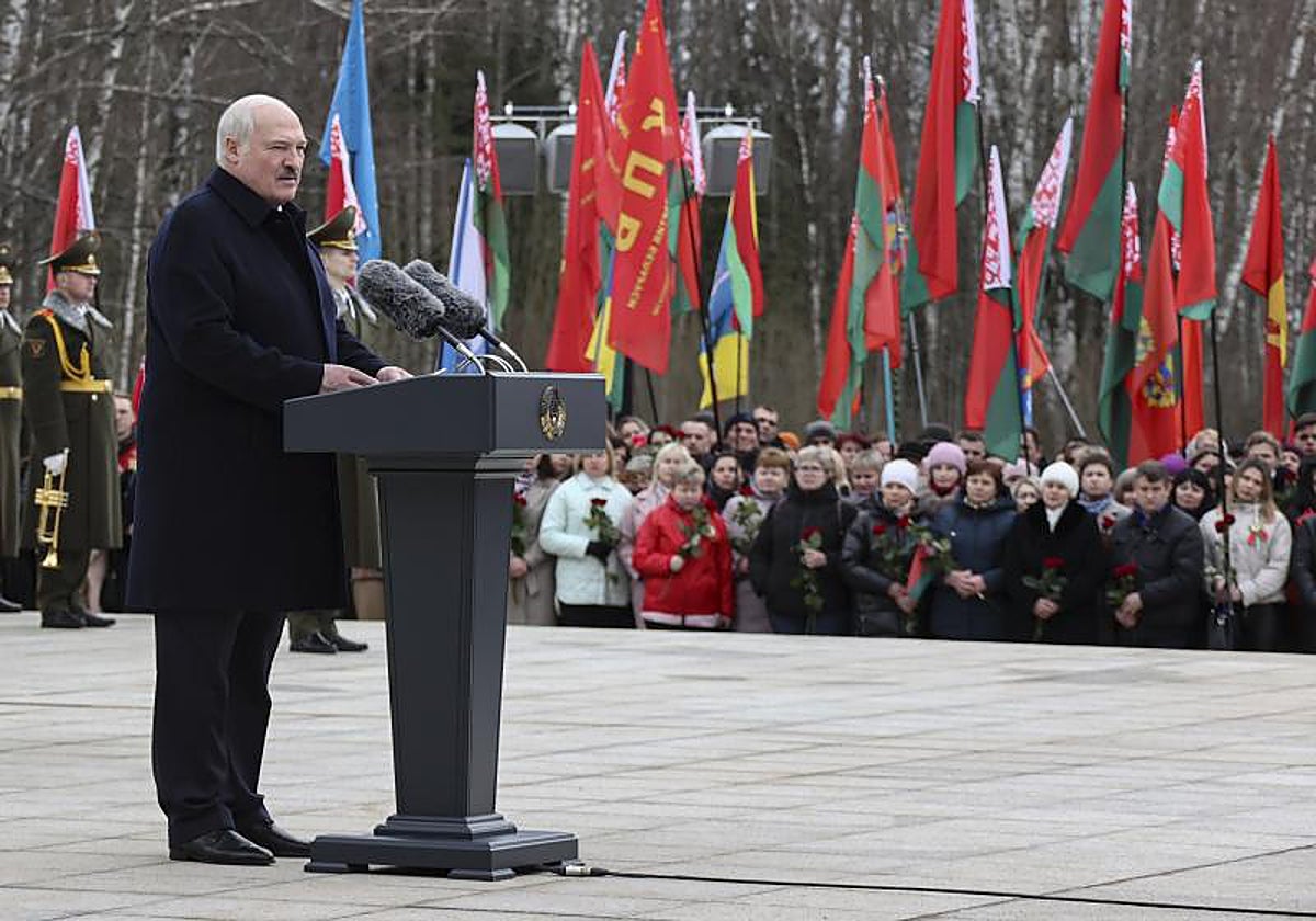 Alexander Lukashenko, presidente de Bielorrusia