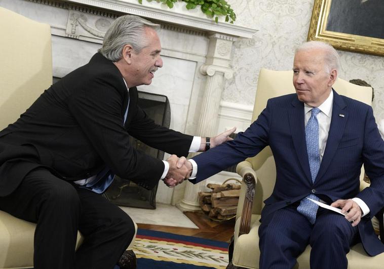 Alberto Fernández se reúne con Biden y pide apoyo para salir de la crisis