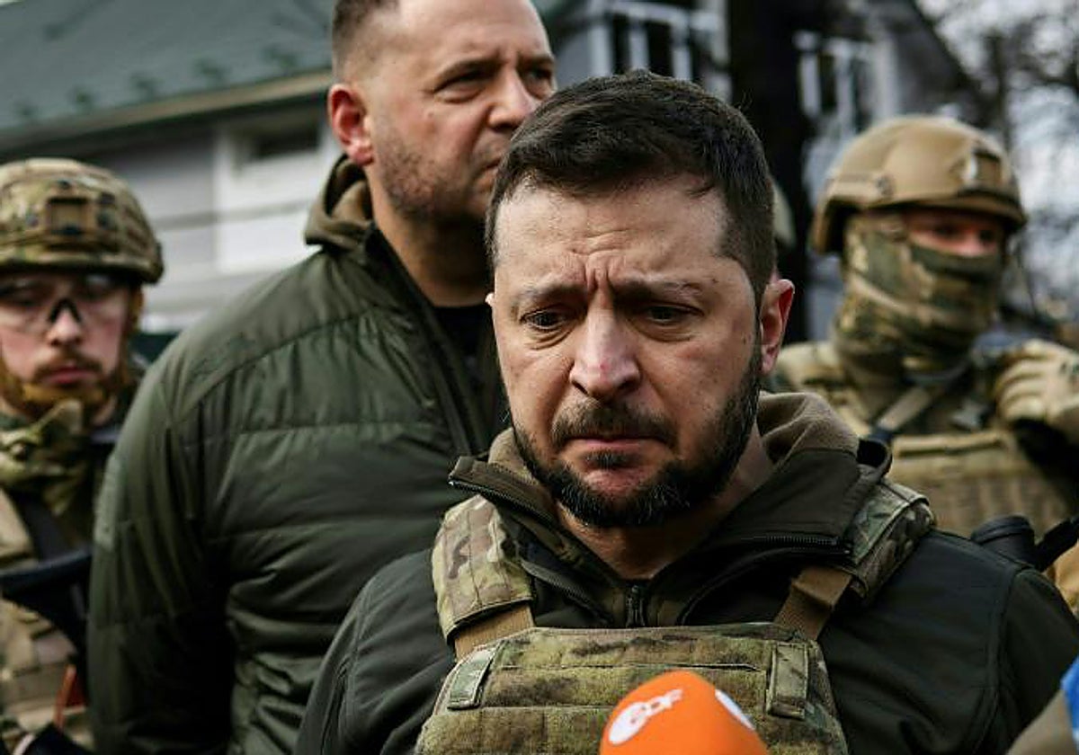 El presidente ucraniano, Volodímir Zelenski