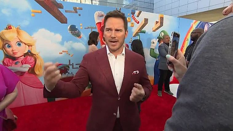 Chris Pratt, Anya Taylor Joy y Jack Black, presentan Super Mario Bros en Los Angeles