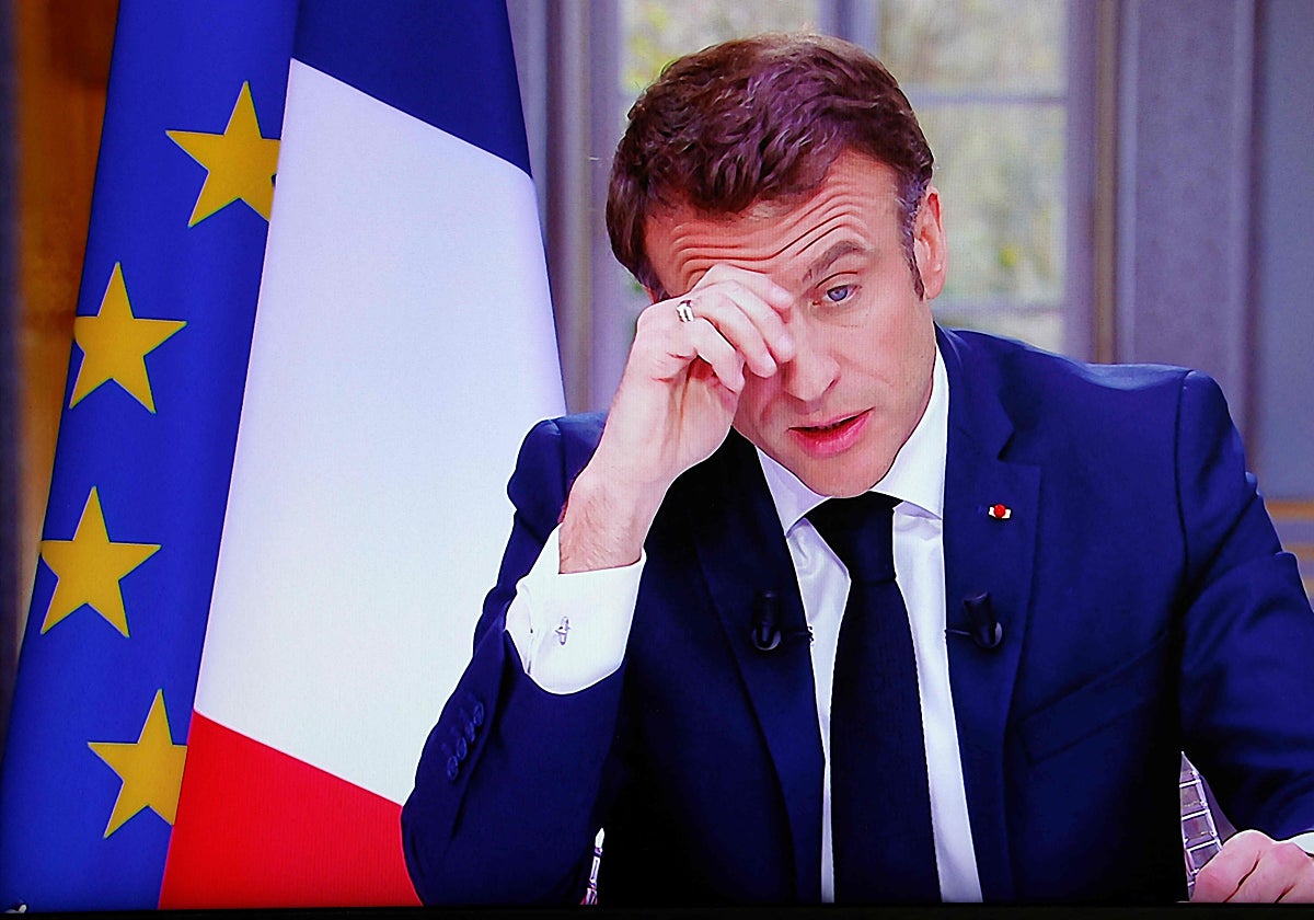 Emmanuel Macron, presidente de Francia