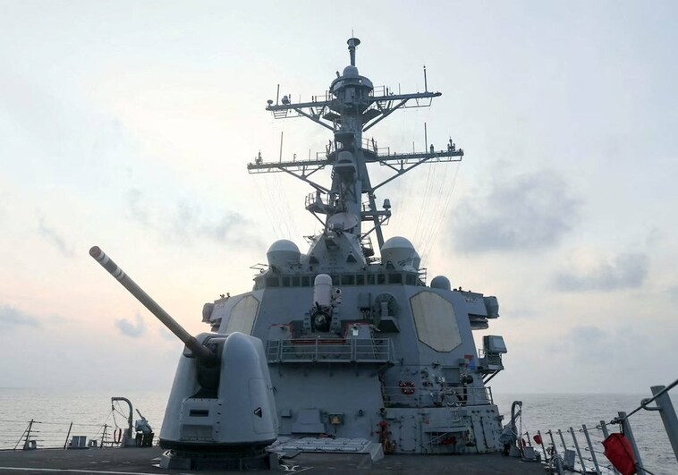 Pekín denuncia la intrusión de un buque de EE.UU. mientras cerca Taiwán