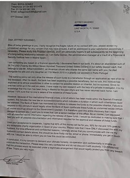 Imagen - Usaban cartas idénticas, adaptadas al apellido de l cada víctima