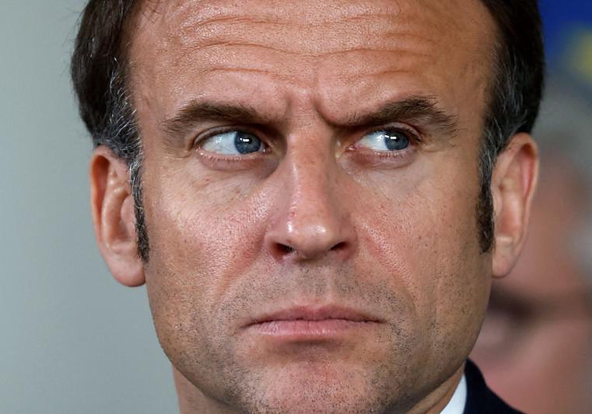 El presidente francés, Emmanuel Macron