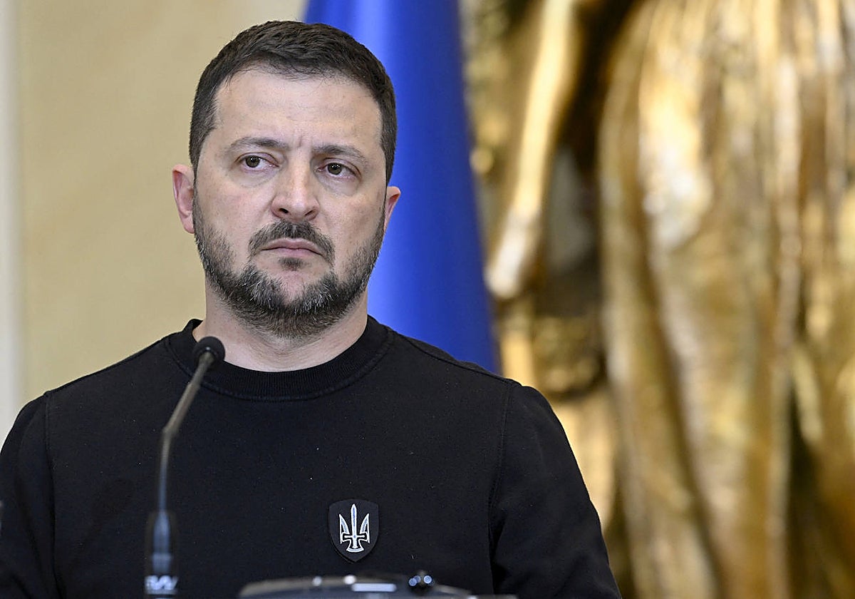 El presidente de Ucrania, Volodímir Zelenski