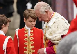 Los nervios del Príncipe Jorge, el nieto del Rey protagonista de la Coronación