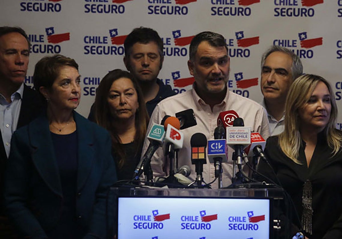 Rueda de prensa de la coalición Chile Vamos