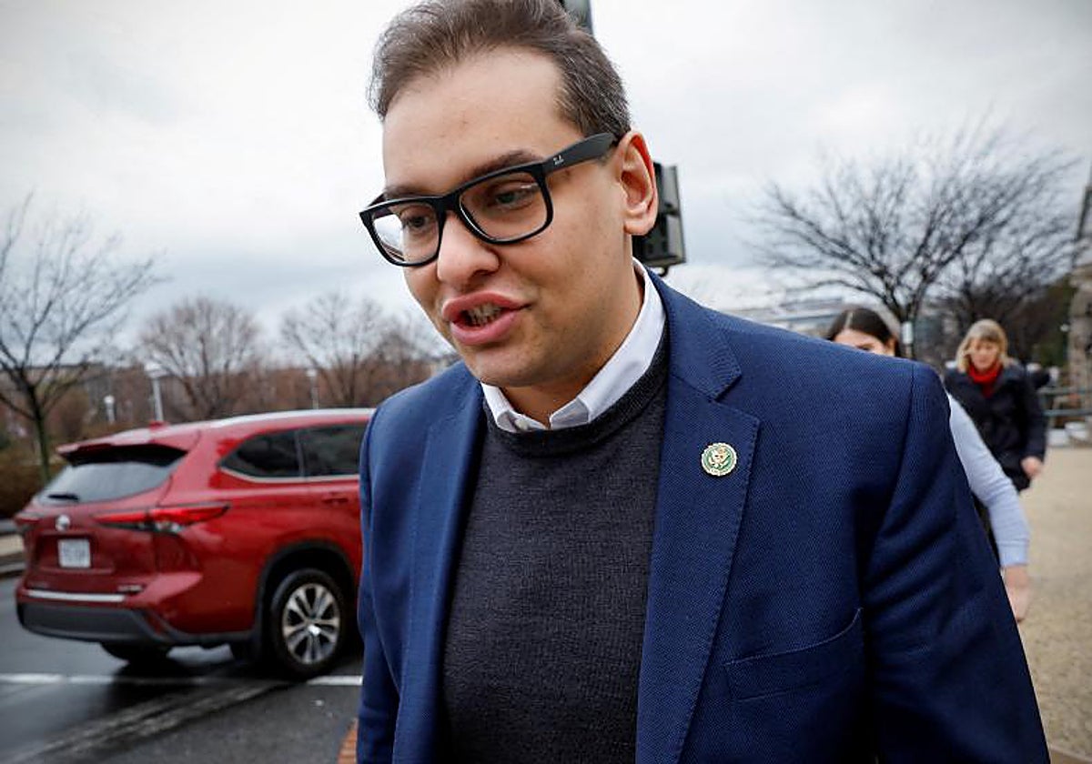 El congresista republicano George Santos