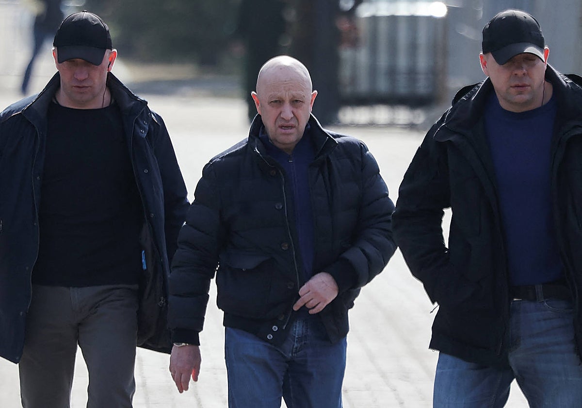 Yevgueni Prigozhin, líder del grupo Wagner, en una foto de archivo