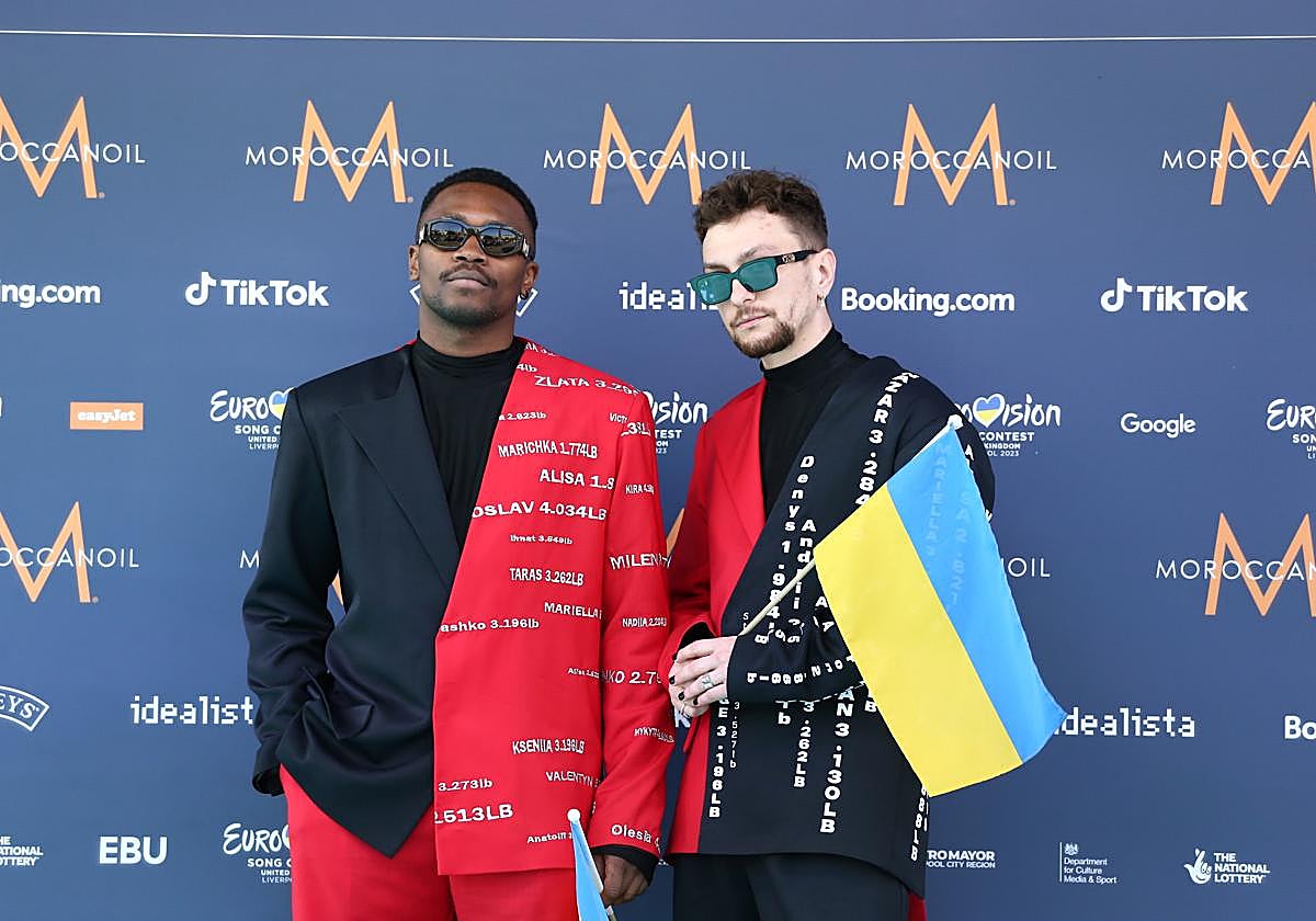 Jimoh Augustus Kehinde y Andrii Hutsuliak son los representantes de Ucrania en Eurovisión 2023 con la canción 'Heart of Steel', un himno sobre la no rendición y sobre el propio certamen