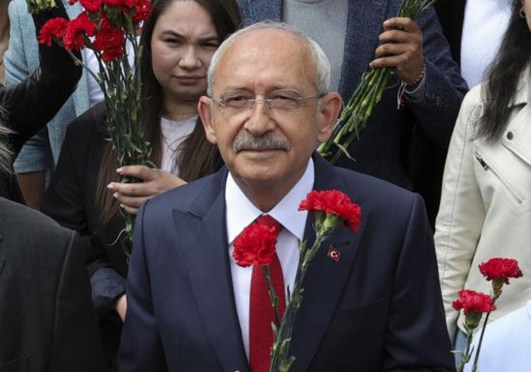 El candidato presidencial turco Kilicdaroglu