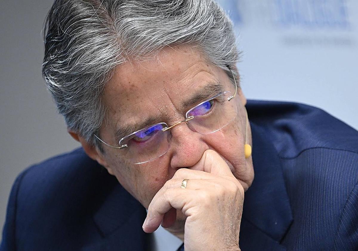 El presidente ecuatoriano, Guillermo Lasso