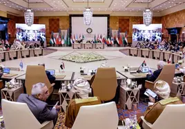 El dictador sirio, Bashar al Assad, estrella de la cumbre de la Liga Árabe