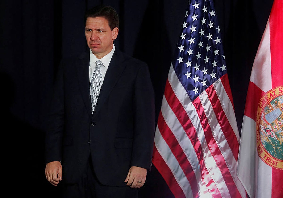 El gobernador de Florida, Ron DeSantis