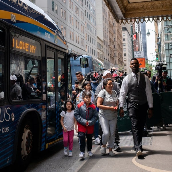 Nueva York, saturada con la llegada de 70.000 inmigrantes