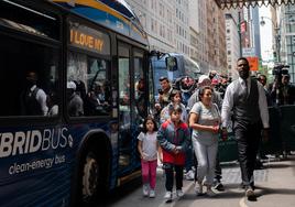 Nueva York, saturada con la llegada de 70.000 inmigrantes