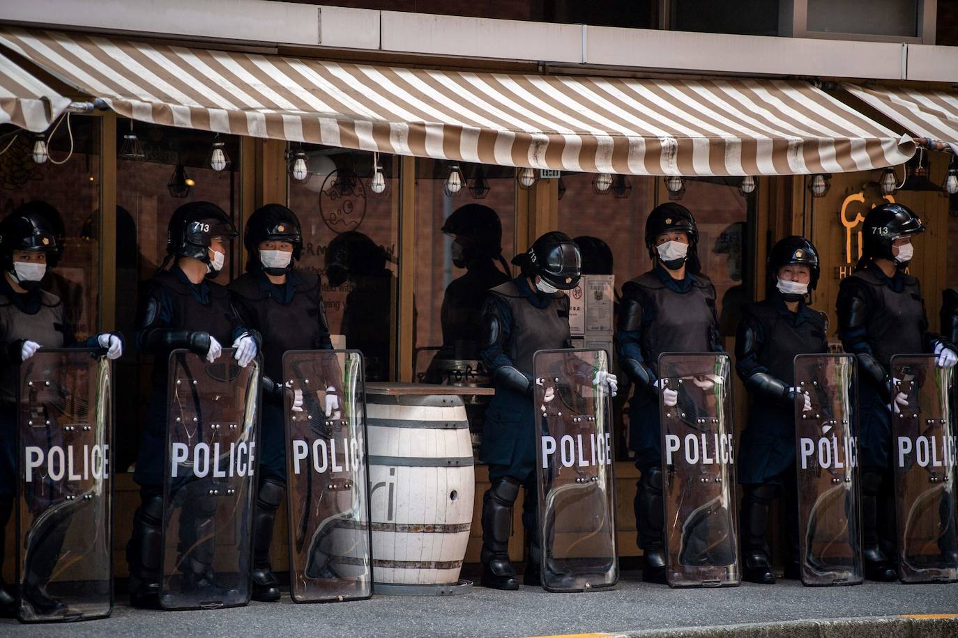 Policía japonesa en una imagen de archivo