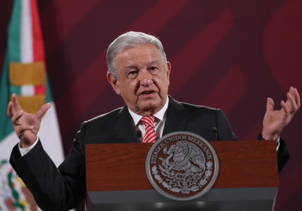 El presidente mexicano Andrés Manuel López Obrador