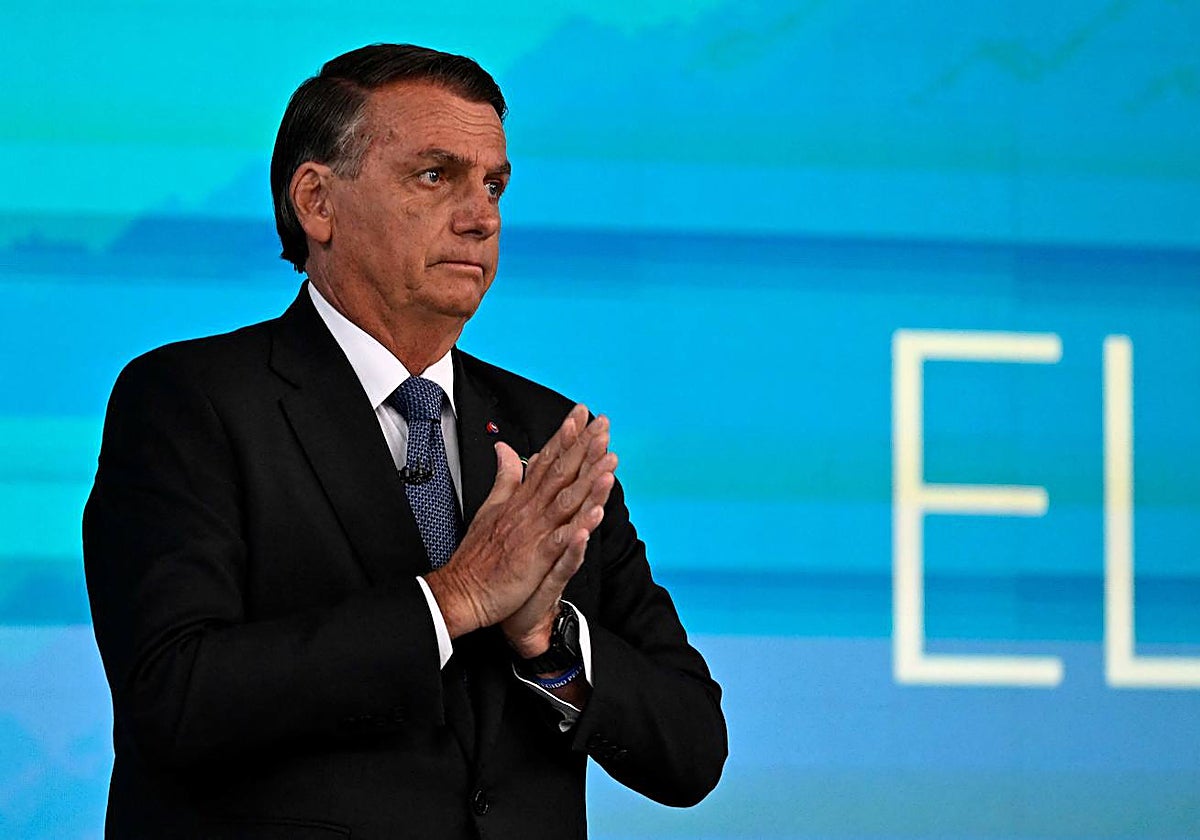 El expresidente Jair Bolsonaro, a 28 de octubre de 2022