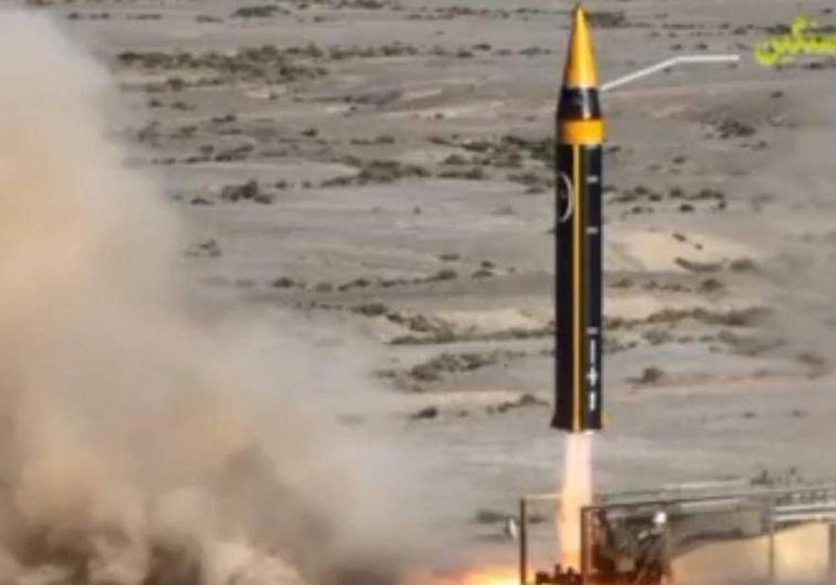 Lanzamiento del misil 'Jorramashahr' anunciado por Irán