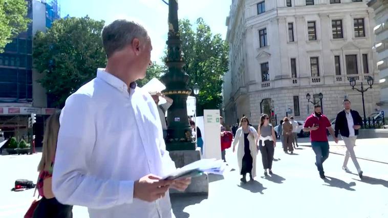 Reparto electoral del diputado de EH Bildu Oskar Matute