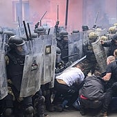 Al menos 25 militares de la OTAN heridos tras enfrentamientos en el norte de Kosovo