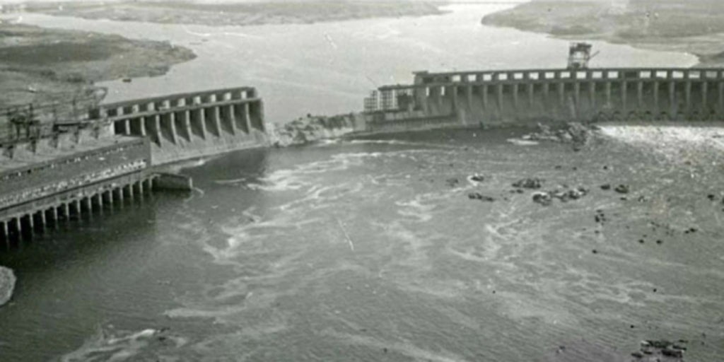 Stalin robó la presa Zaporiyia en 1941
