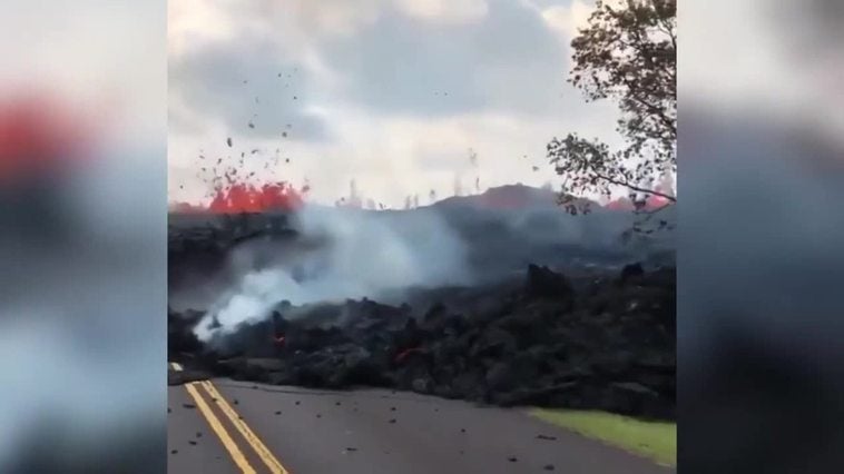 El volcán Kilauea entra en erupción en Hawái